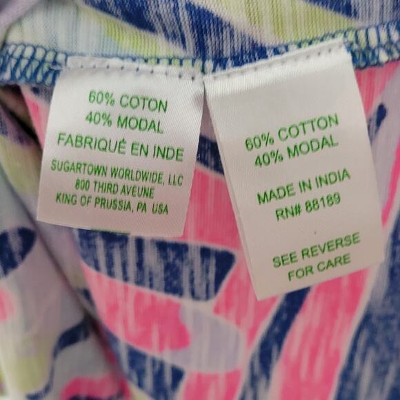 Lilly Pulitzer Sleeveless Essie Dress in Indigo Sea Dreamin - Picture 7 of 8